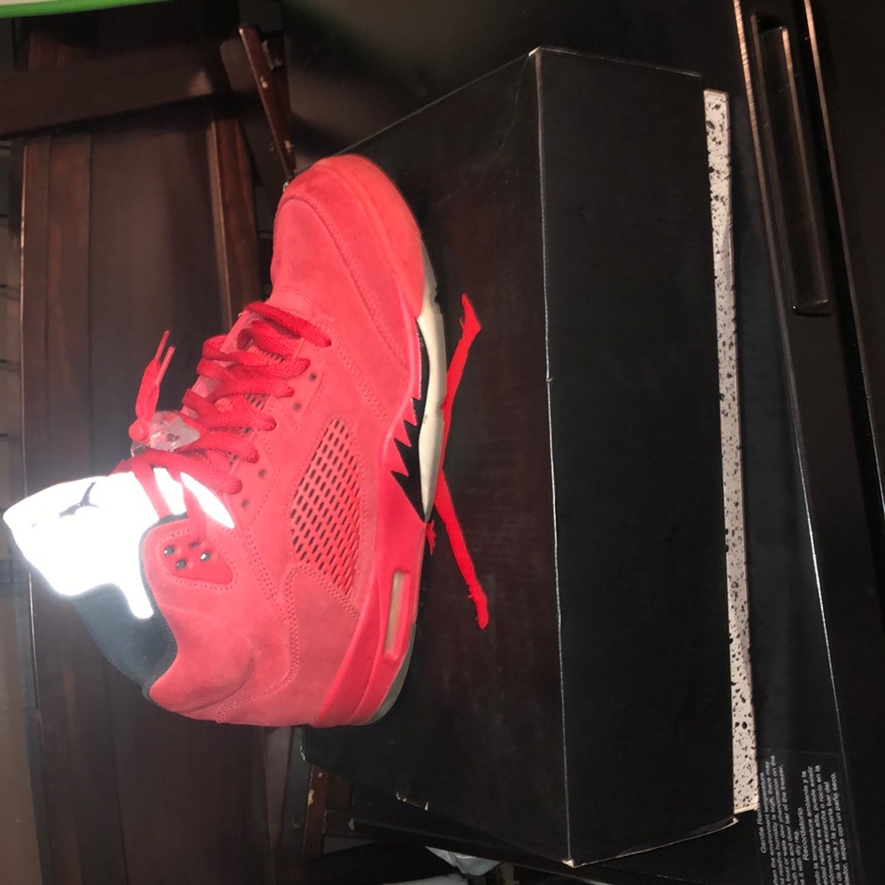 Jordan 5 university red/black